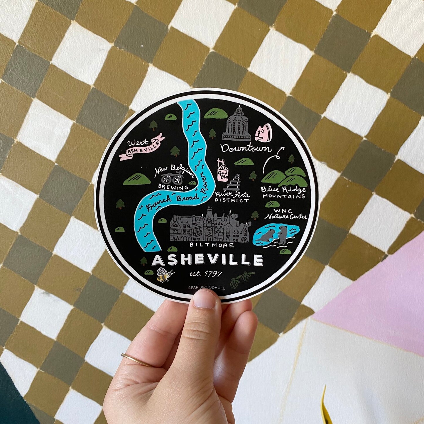 Asheville Sticker