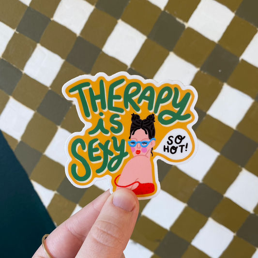 Therapy Sticker